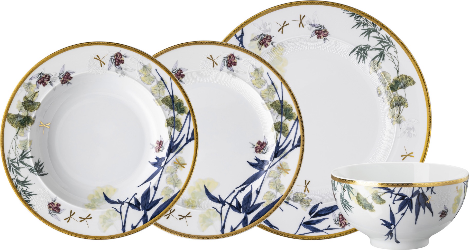 10655596 Rosenthal Сервиз столовый Rosenthal Турандот на 6 персон 24 предмета, фарфор Фарфор 