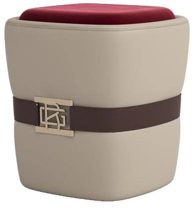 Reiggi Квадратный пуф из искусственной кожи  Ra308  - Вид №1