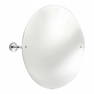 Traditional bathrooms Круглое винтажное зеркало Tb685.bn Glas / messing / porzellan