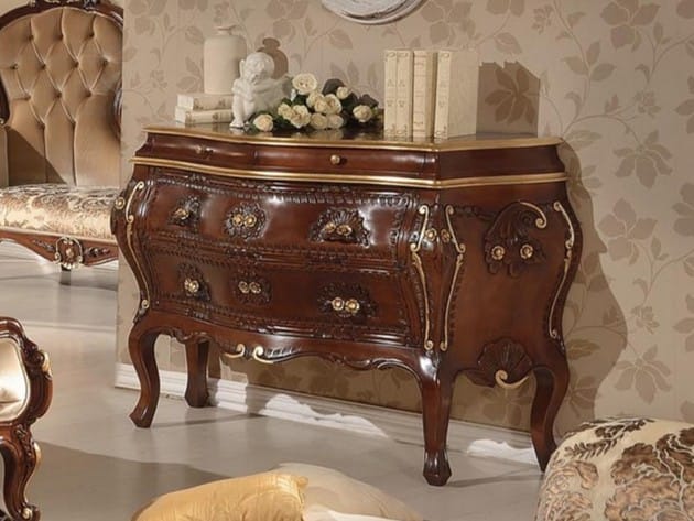 Комод из массива дерева со встроенными ручками GUERRA VANNI Isabella ARCH-00151829