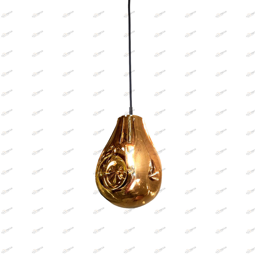 Подвесной светильник Soap A gold от Delight Collection 9208P/A DELIGHT COLLECTION ДИЗАЙНЕРСКИЕ 243755 Золотой 