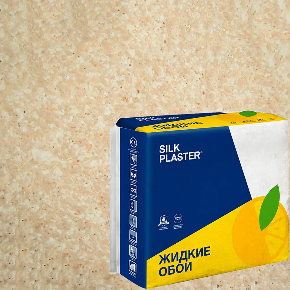 Жидкие обои Silk Plaster Absolute А304 0.83 кг цвет капучино 82736076 STLM-2063410 