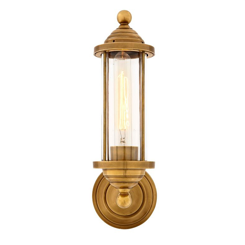 Бра 108587 от Eichholtz EICHHOLTZ ПОД СТАРИНУ, ФОНАРЬ 245458 Зеркальный;золото  - Вид №1