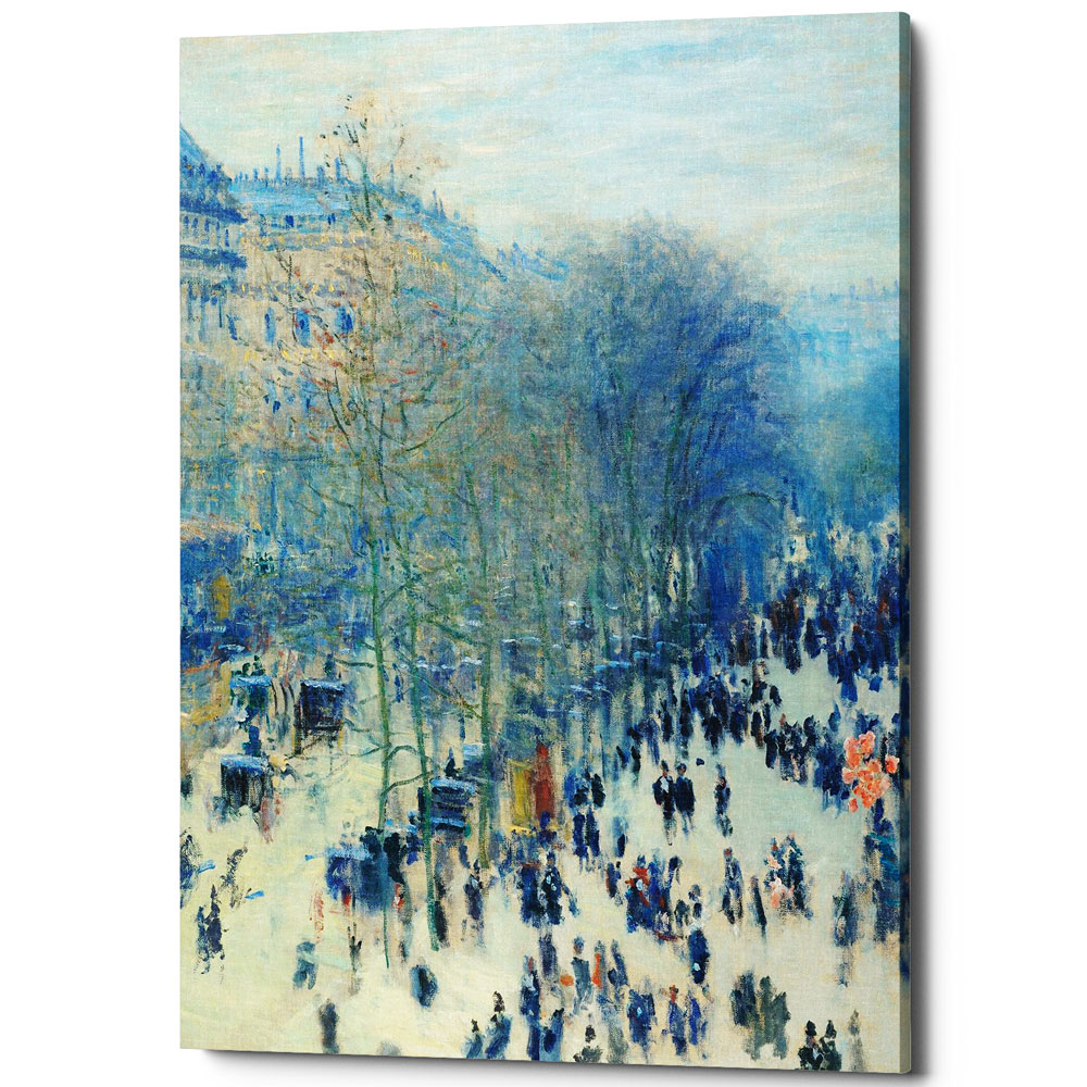 896522185_2628 Картина «Бульвар Капуцинок» (холст, галерейная натяжка) Object Desire 