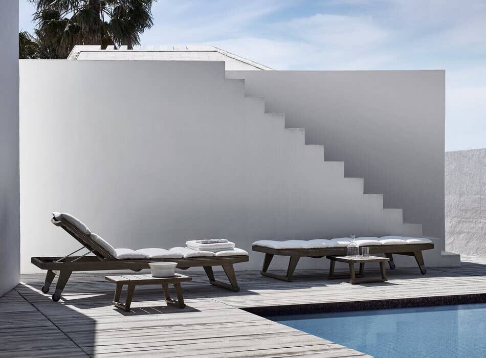 Прямоугольный садовый стол из тикового дерева B&B Italia Outdoor Чт ARCH-00077588 - Вид №7