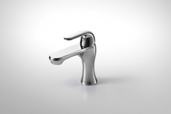 Смеситель для ванной комнаты на раковину низкий FLOW F171105C bravat - Вид №1