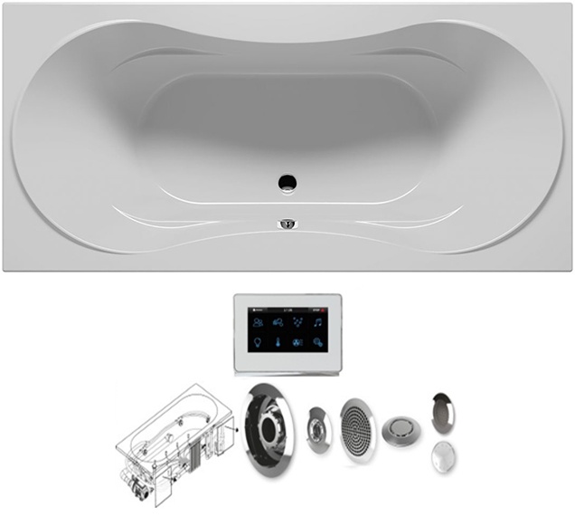 BA5800500000000_lux8 Ванна Riho Supreme Santreyd - Вид №1