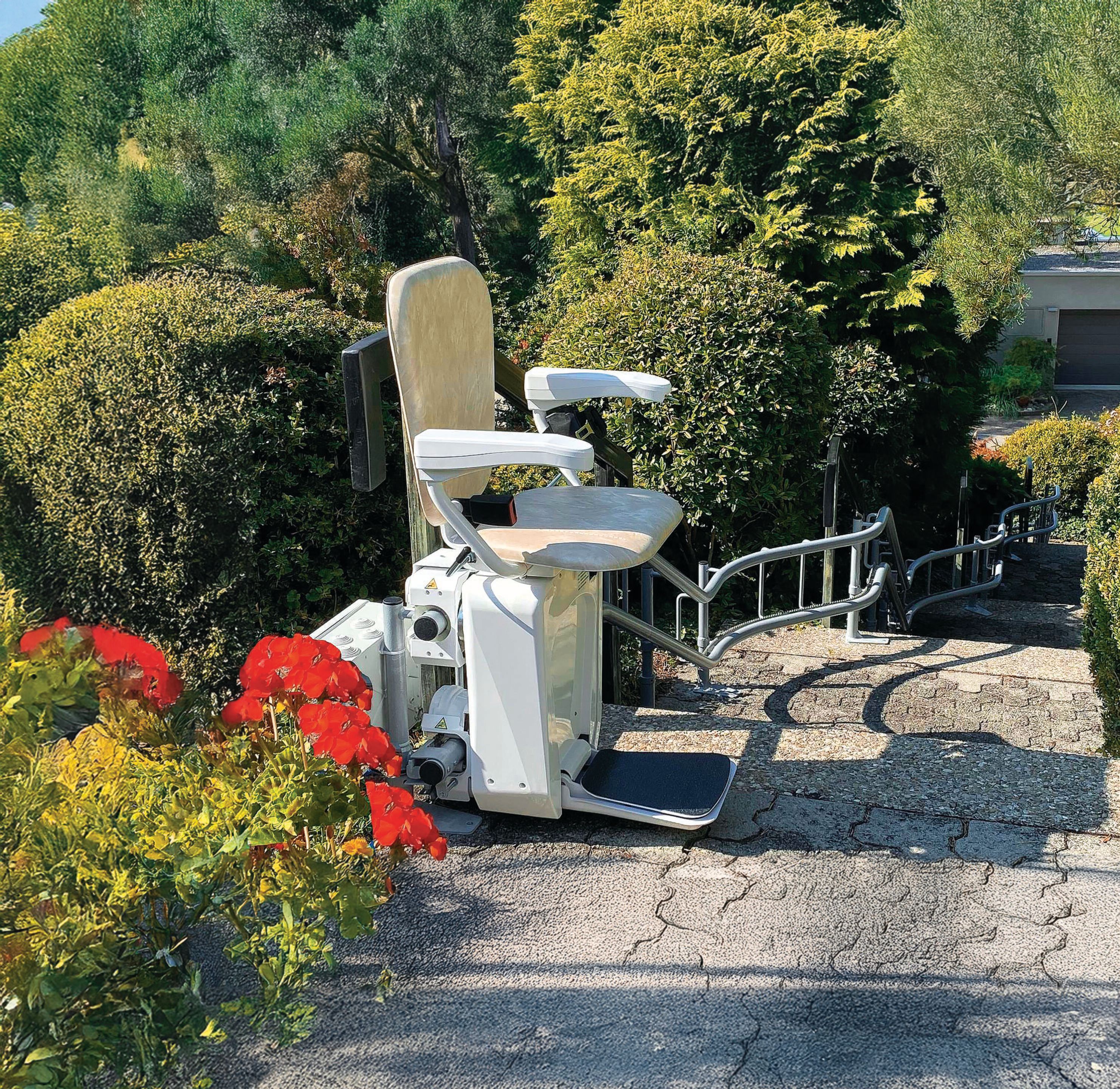 Лестничный подъемник для наружного кресла STANNAH ALL SEASONS 260 ARCH-00000287 - Вид №1