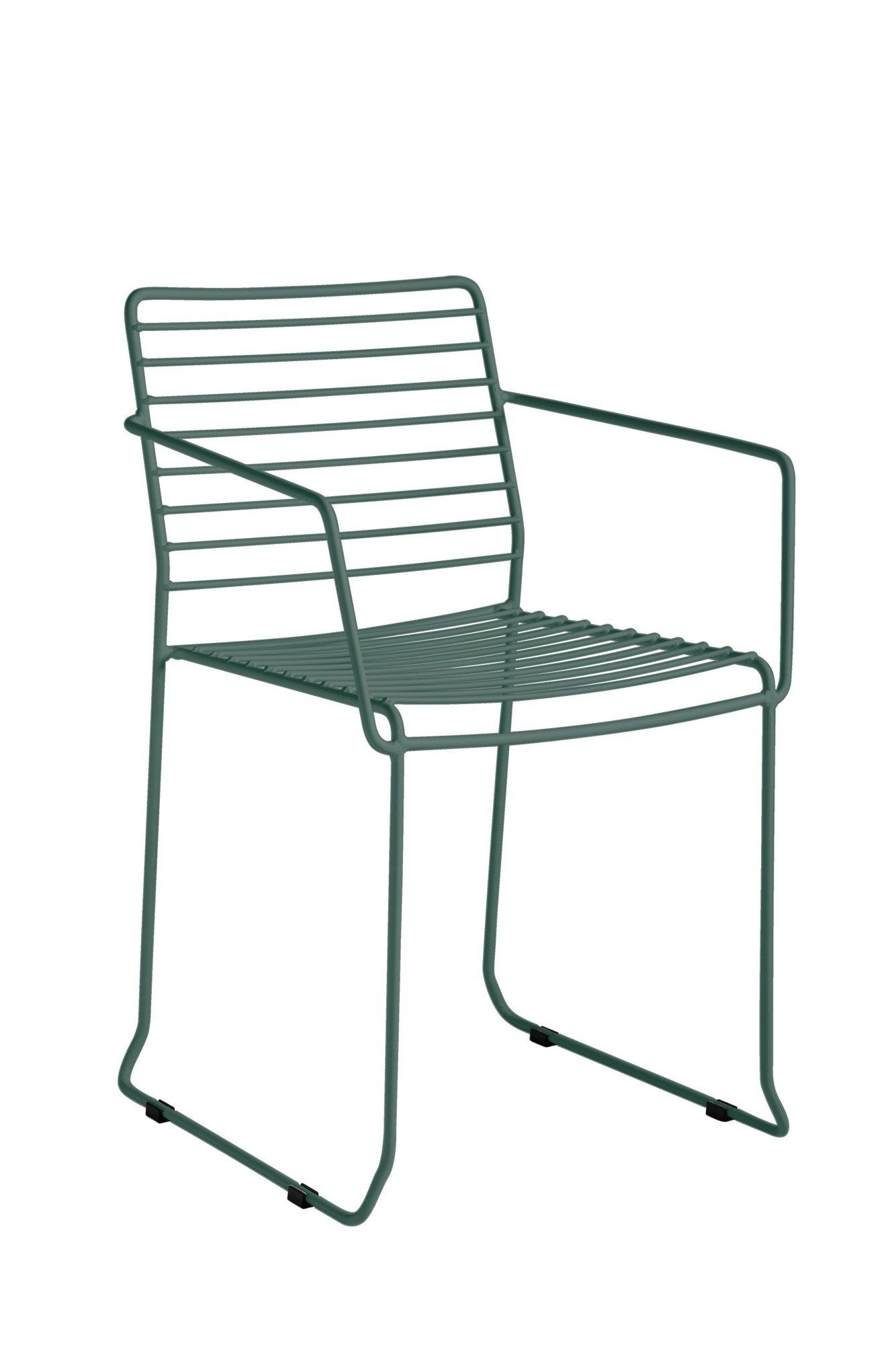 Стул для сада из оцинкованной стали с подлокотниками iSimar ARCH-00127946 - Вид №6