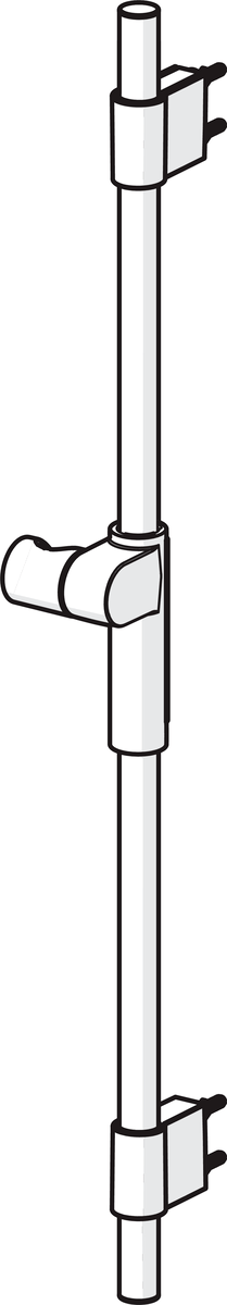 Oras 253407 Душевая штанга 253407 Hydractiva Хром  - Вид №1