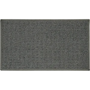 Коврик Детройт 40x60 см, полипропилен/резина, цвет серый