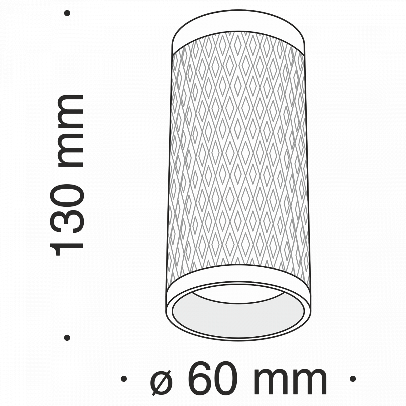 Спот потолочный с алюминиевым плафоном 13 см белый Alfa C036CL-01W TECHNICAL CEILING & WALL 00-3956964 Белый  - Вид №3