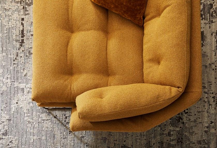 Saba Italia Мягкое кресло из ткани с подлокотниками New york suite sun-id-1471898 - Вид №3