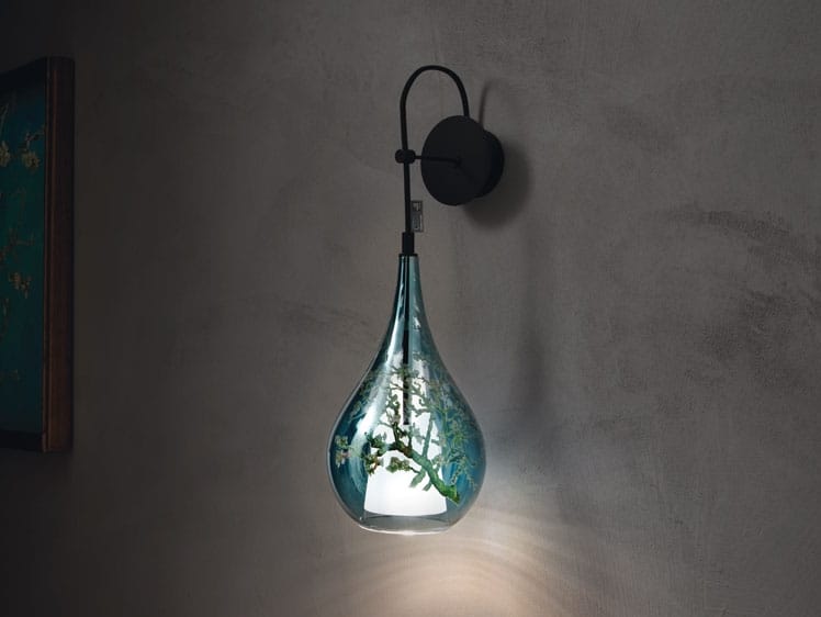 Настенный светильник из дутого стекла Cangini & Tucci Zoe Van Gogh ARCH-00027238