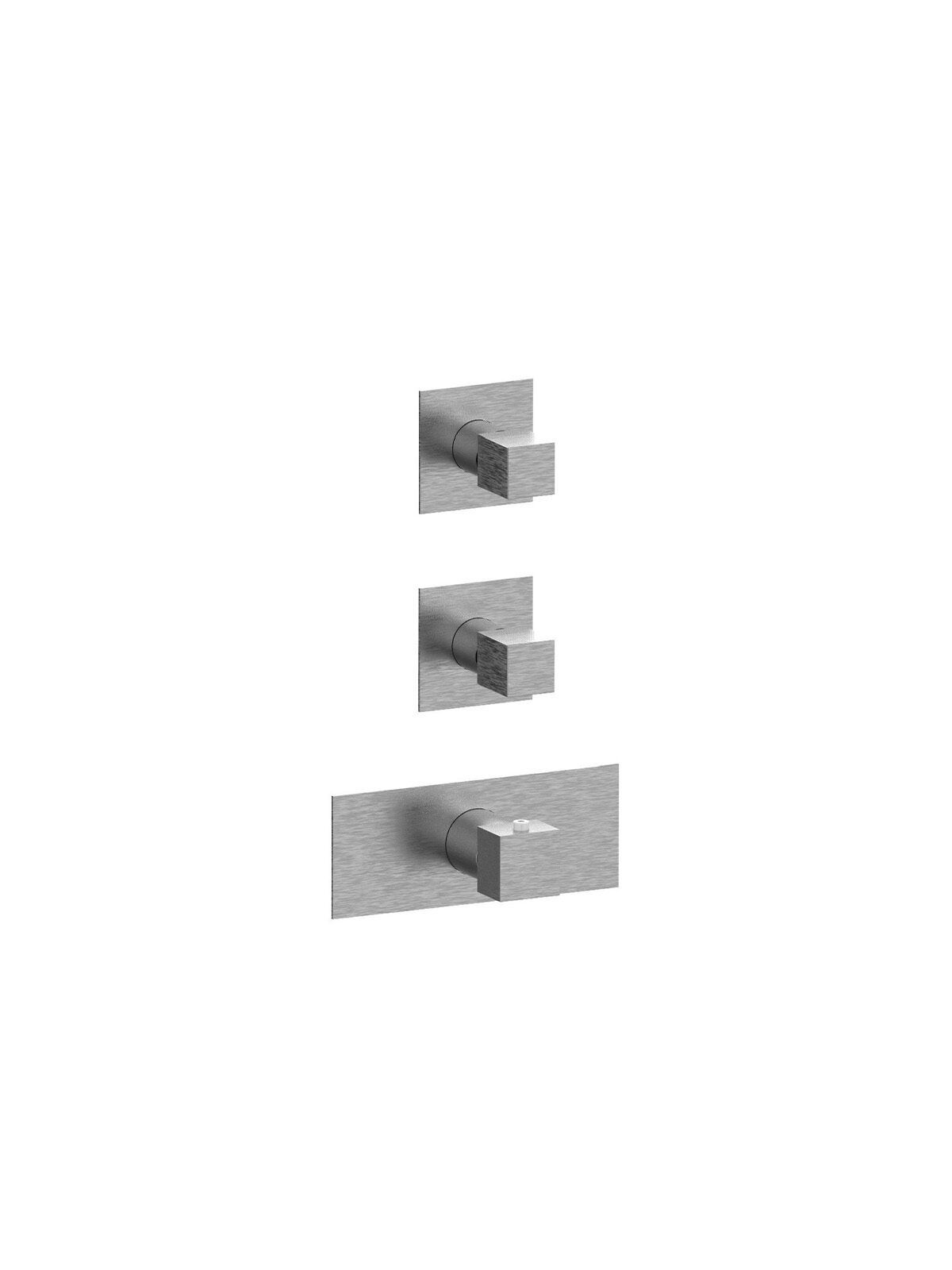 Термостатический встраиваемый смеситель для душа с 3 отверстиями Rubinetterie Frattini отдельная эстетика ARCH-00053901 - Вид №15