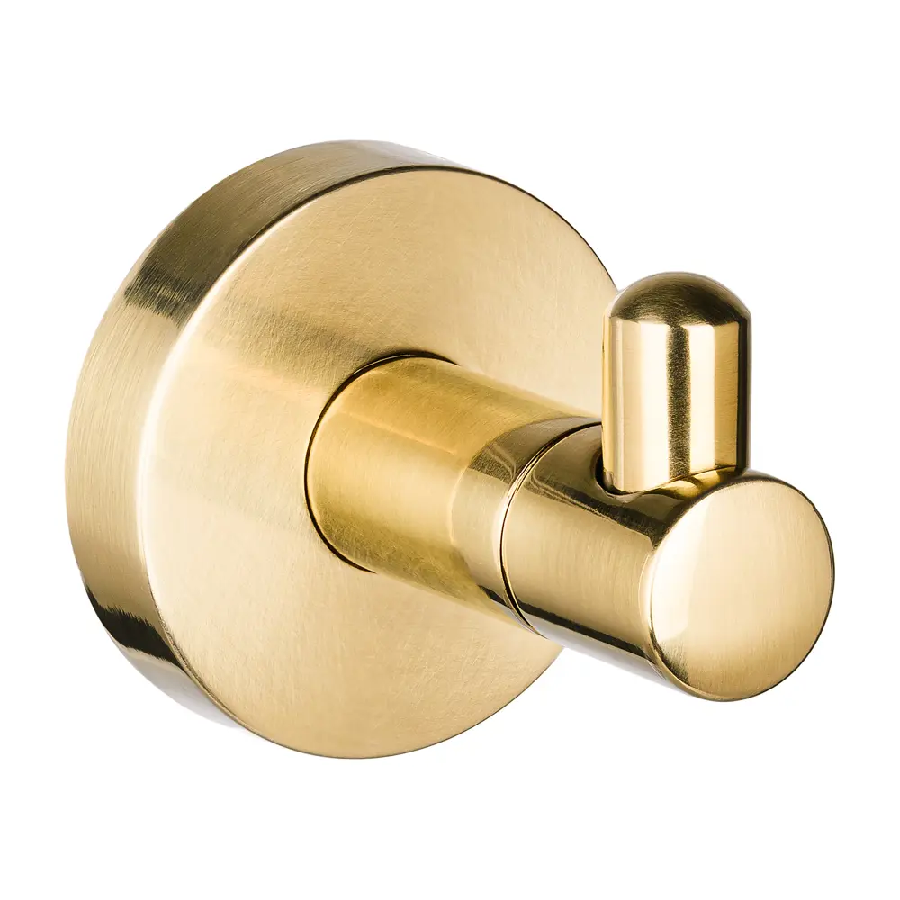 Крючок для ванной Moroshka Oro Nero металл цвет золотой STLM-2086398 - Вид №2
