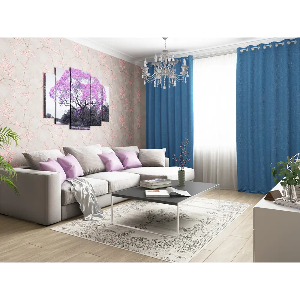 Обои флизелиновые Московская обойная фабрика Сакура серые 1.06 м 4039-9 18580867 STLM-2129111 - Вид №5