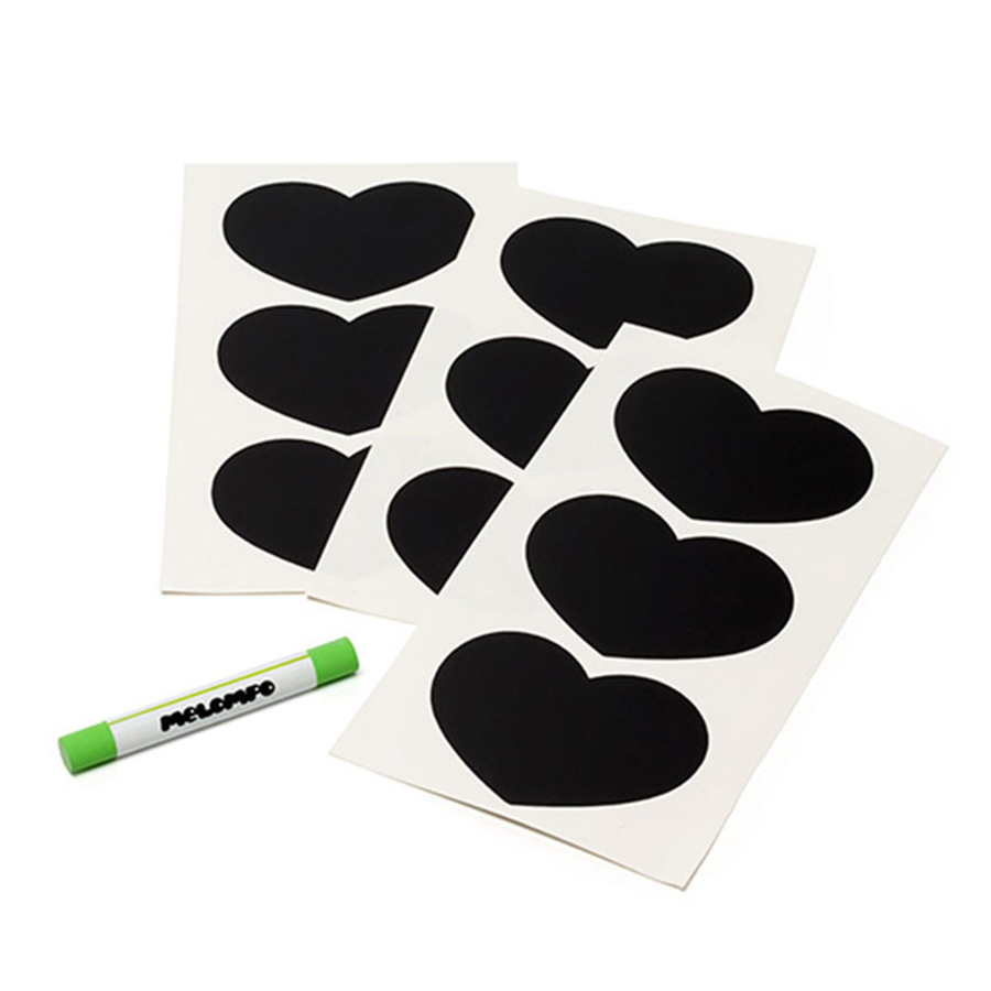Mel19-18 Стикеры "сердце", 9 шт. Melompo  - Вид №4