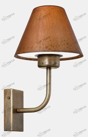 Il Fanale Настенный светильник для улицы из металла Fiordo 261.01.or