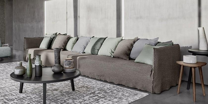 Gervasoni Съемный тканевый диван Ghost sun-id-1357344 - Вид №3