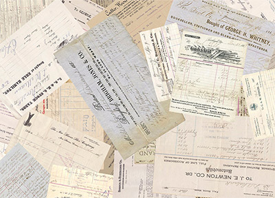 007412 Декупажная карта 21 x 29.7 см "Антикварные документы мини" Чип-Арт 