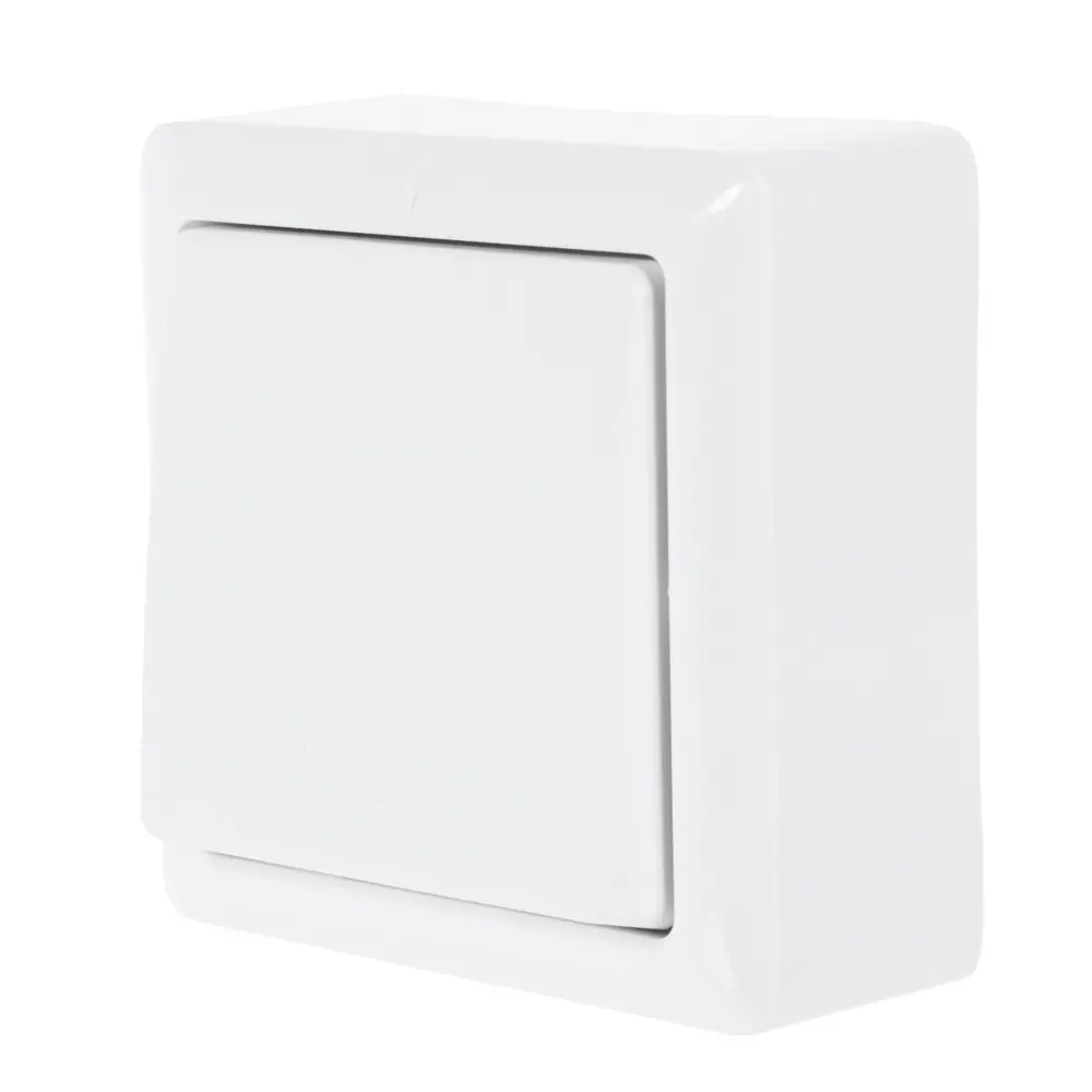 Выключатель накладной Schneider Electric Хит 1 клавиша, цвет белый 11317388 STLM-2075210 - Вид №1