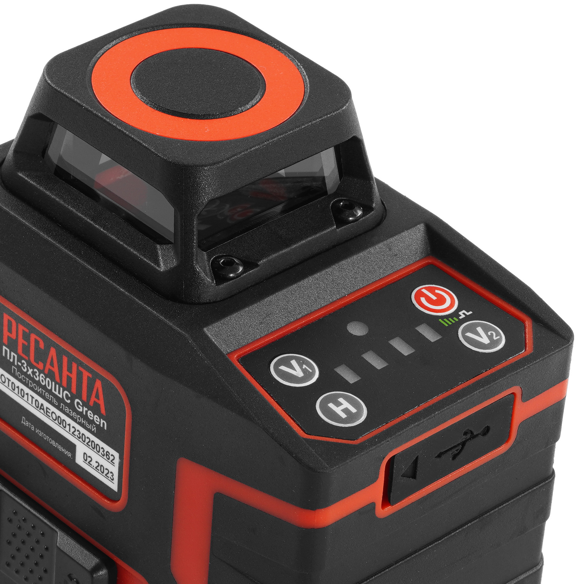 Лазерный нивелир Ресанта ПЛ-3Х360ШС Green 9975971 STDN-0044150 - Вид №3