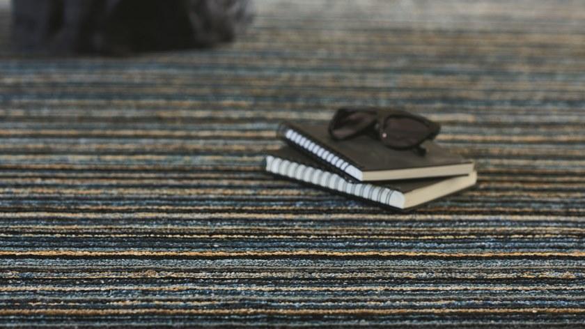 Toulemonde Bochart Прямоугольный коврик в полоску Linea sun-id-1477683 - Вид №3