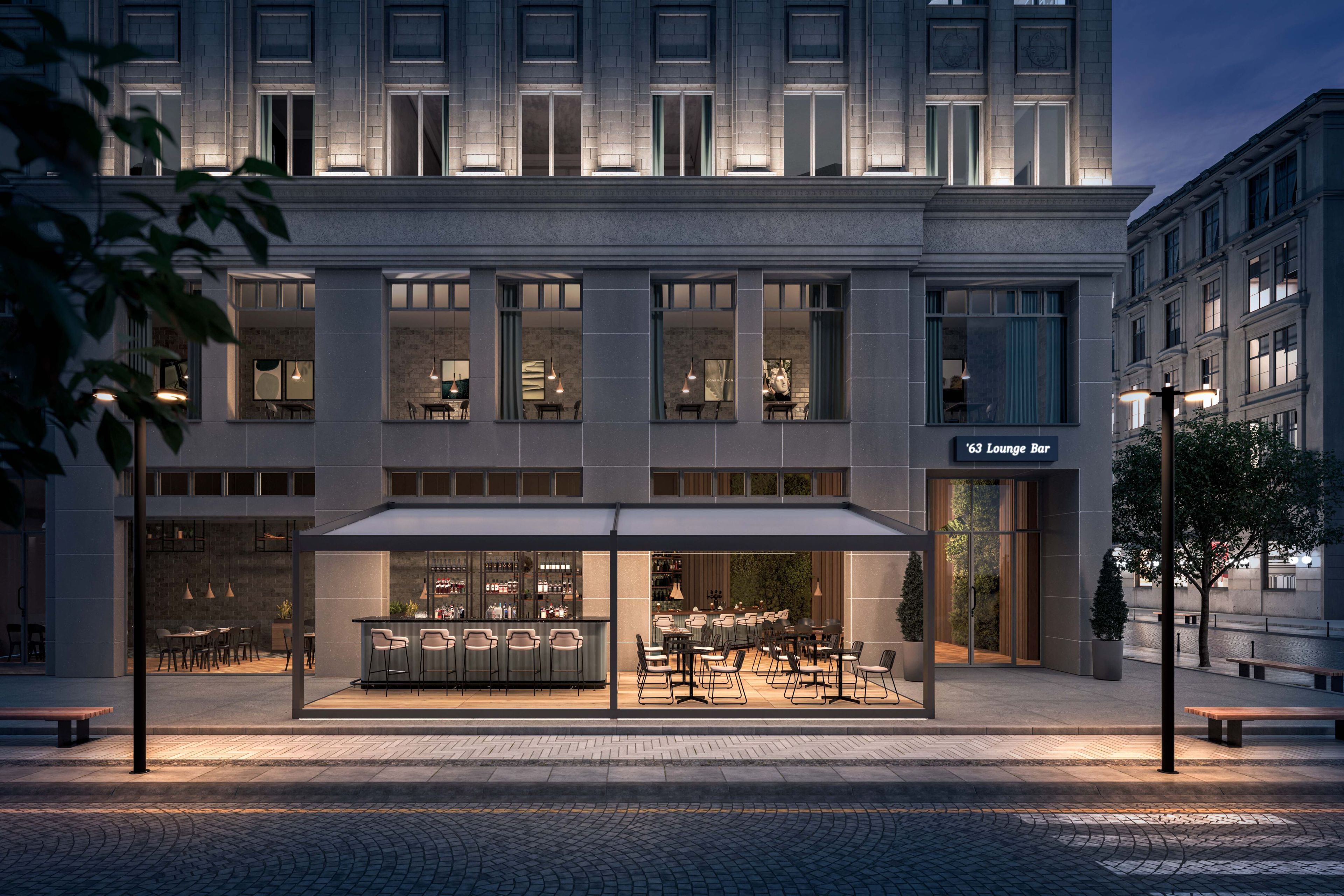 Алюминиевая беседка с раздвижной крышкой Pratic Перголы ARCH-00057101 - Вид №2