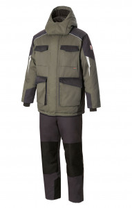 5037893 Костюм утепленный серый хаки графит STATUS  Зимняя спецодежда  размер 48-50/170-176