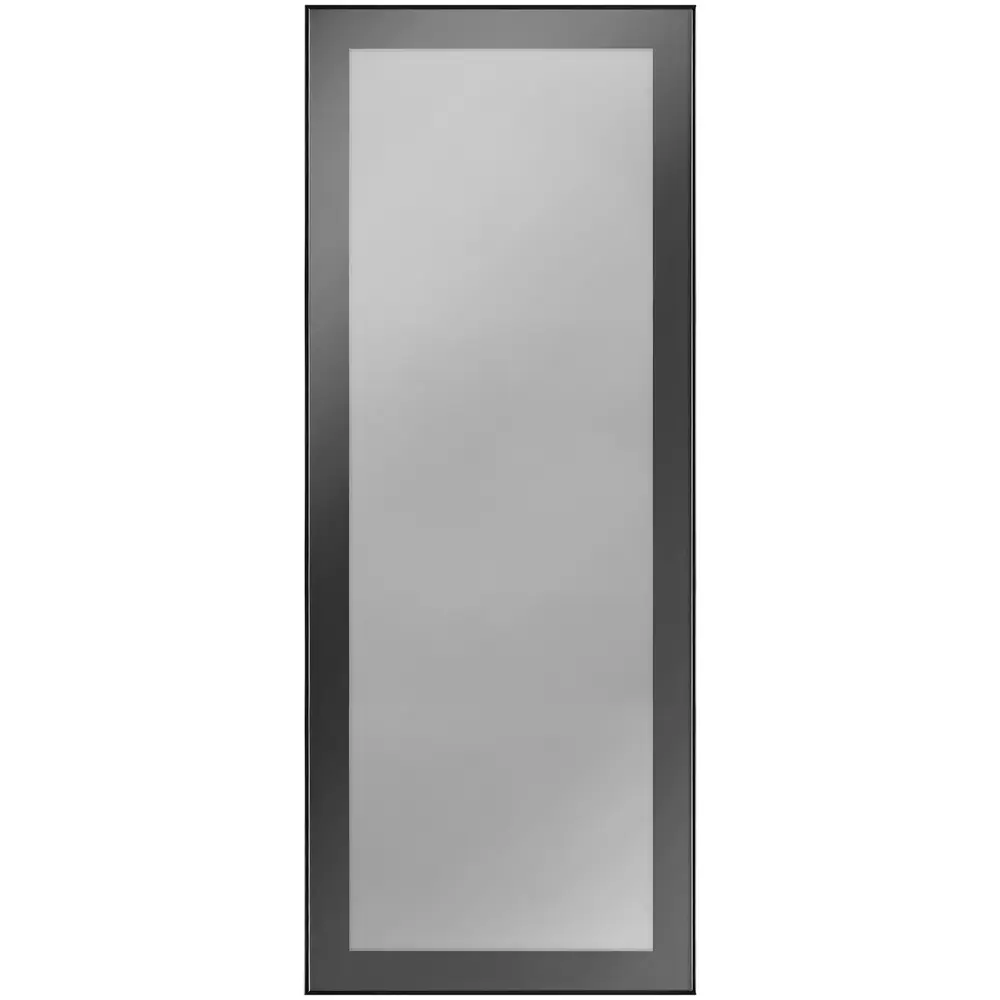 Фасад-витрина Konsensa Вельск 30x102 см чёрный матовый для кухонного гарнитура 89405459 STLM-1585073 - Вид №1