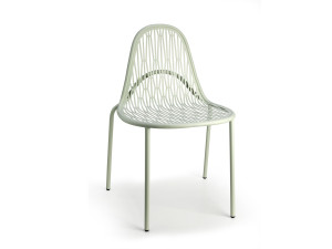 Металлический штабелируемый садовый стул