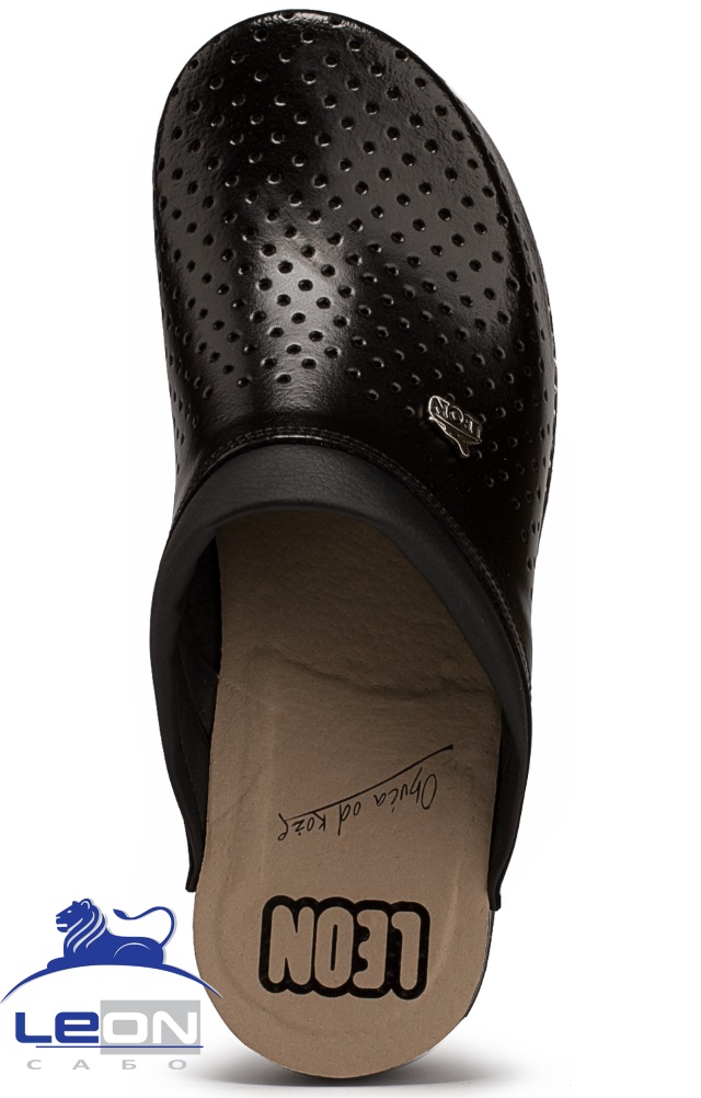 62018 Сабо "Leon LIGHT" мужские черные LEON  Сабо и сланцы размер 42  - Вид №1