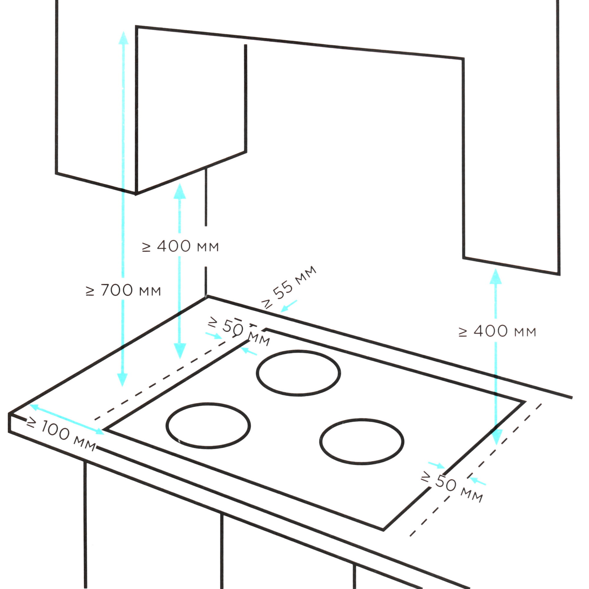 9146761 Газовая варочная поверхность Eigen GH-45M1DT STDN-0075648 - Вид №6