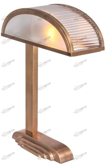 Patinas Lighting Настольная лампа из латуни с фиксированным кронштейном Orléans sun-id-1457171