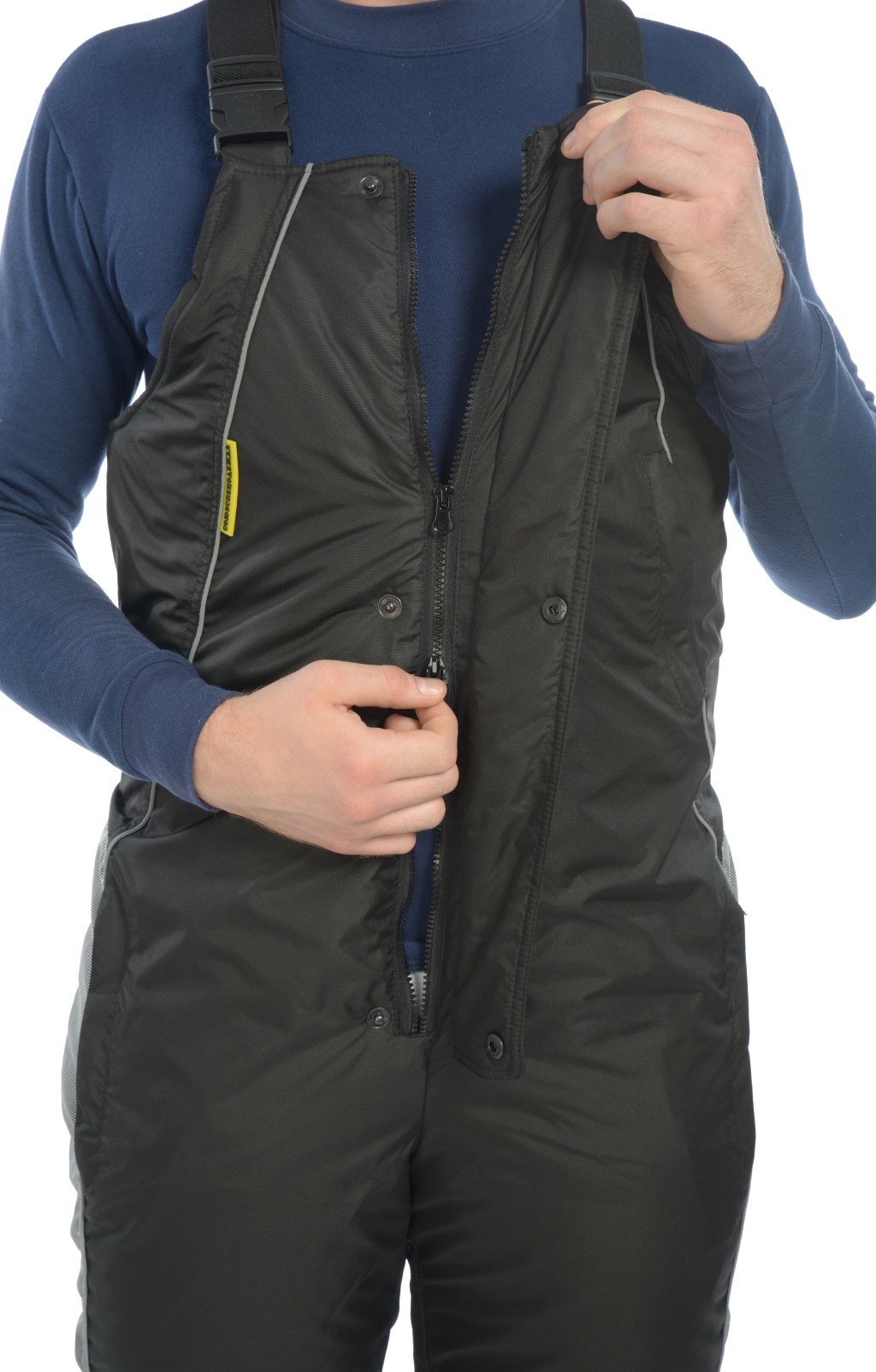 64779 Костюм "Ультра" зимний черный  Зимняя спецодежда  размер 56-58/182-188  - Вид №21