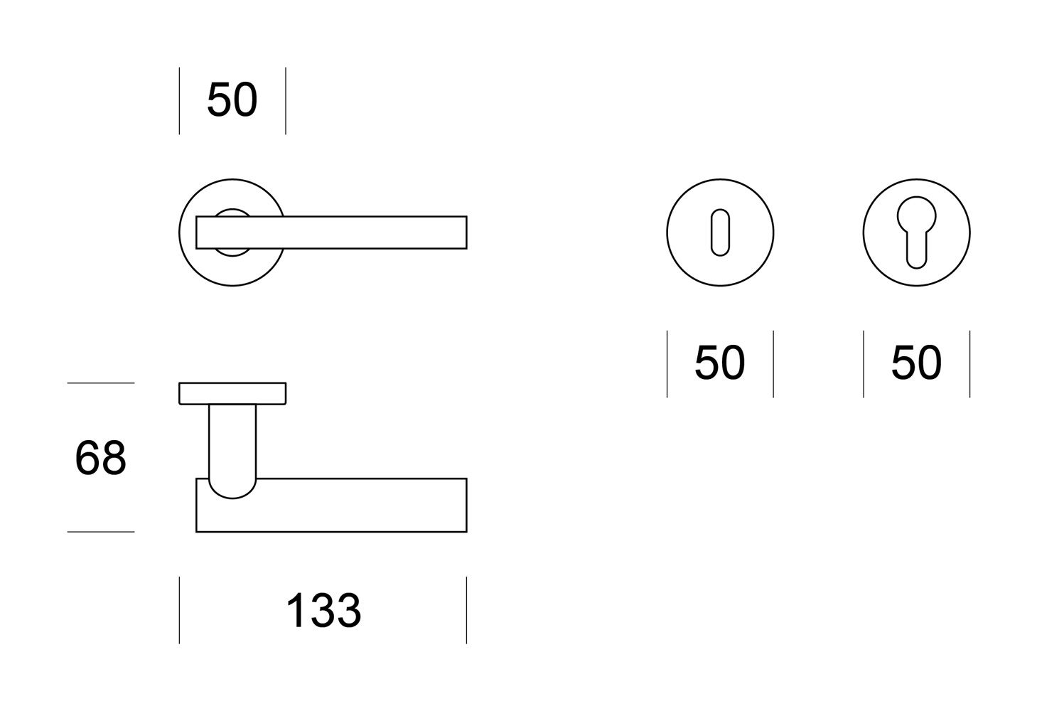 Металлическая ручка на розетке Ento Smart ARCH-00121960 - Вид №2