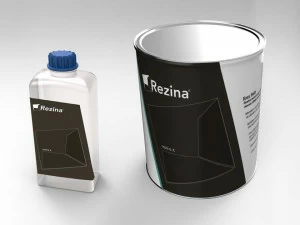 Rezina Однокомпонентная цветная смола на водной основе для паркета