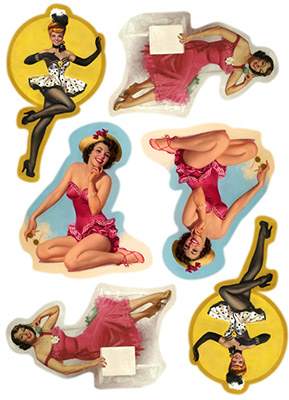 00794 Декупажная карта 21 x 29.7 см СК "Обольстительницы" Чип-Арт 