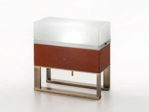 OAK Светодиодная настольная лампа из кожи Milano collection Sc5007