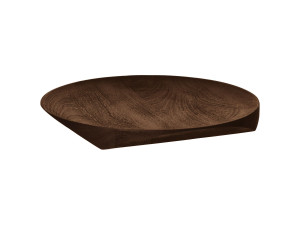 Круглый поднос из манго