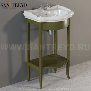 735052 Напольная раковина стоящая прямоугольная Kerasan RETRO