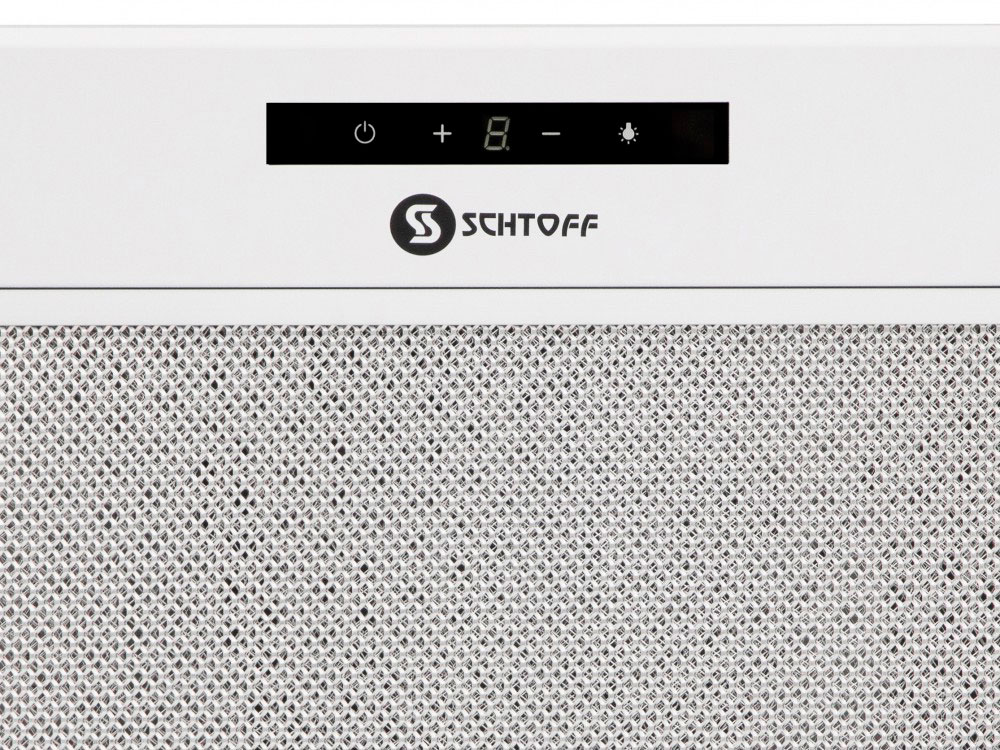9145459 Вытяжка полновстраиваемая SCHTOFF SESTO 60 белый STDN-0054393 - Вид №3