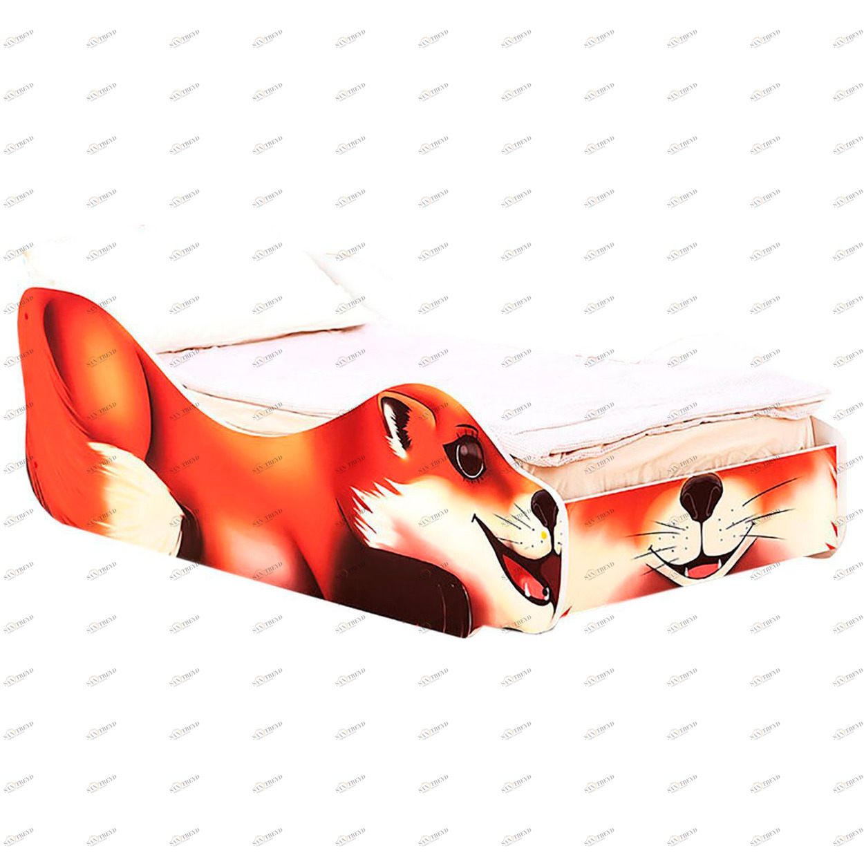 Детская кровать "Лиса Фокси" БЕЛЬМАРКО  326776 Оранжевый Santreyd 