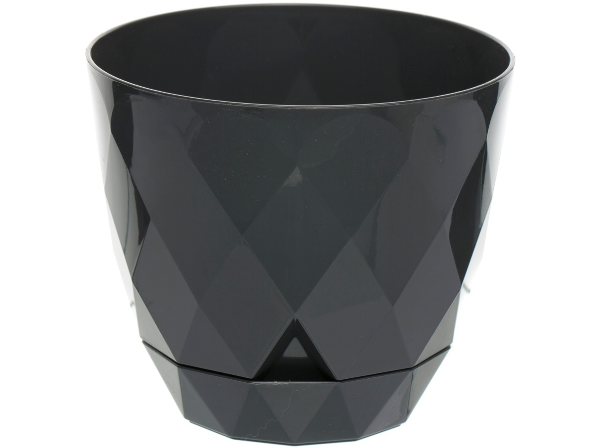 Горшок для цветов Rico 0.65L Anthracite NAVAKO 16019