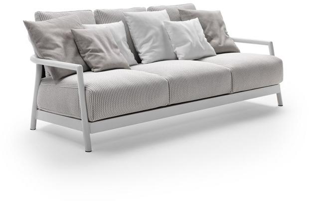 Flexform 3-местный уличный диван со съемным чехлом из ткани Alison sun-id-1353111 - Вид №2