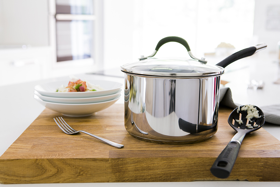 Набор из 4 сотейников и 1 сковороды Momentum нержавеющая сталь Circulon R78053 - Вид №1