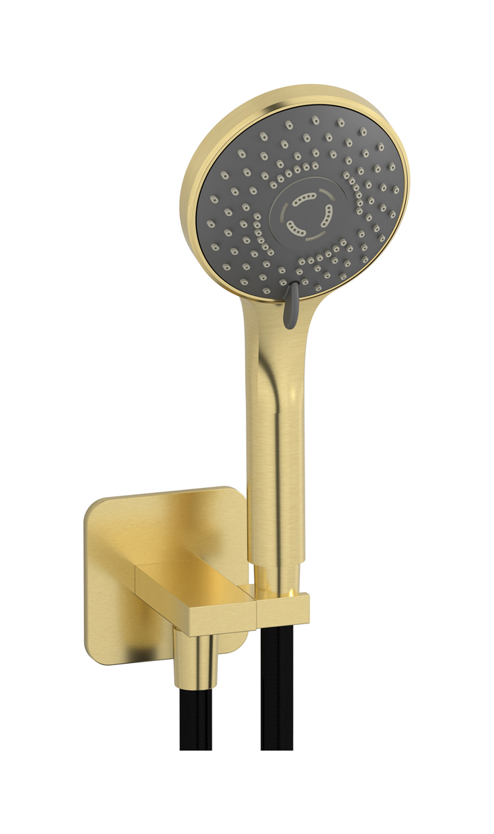 Дуплекс квадратный многофункциональный WE ARE IB rx022cf Brushed Pale Gold Shower