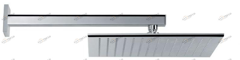 newform Настенная лейка душа с держателем Head showers 67710