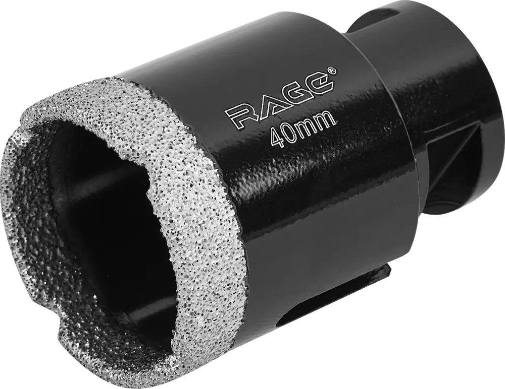 Алмазная коронка RAGE 40 мм для керамогранита и плитки 87692478